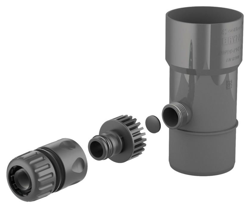 Cellfast regenwaterherstel 90mm grafietbries