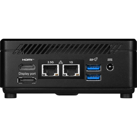 Msi cubi 5 1m-496eu pc-systeem (zwart | cor 5 120u | intel graphics | 16 gb | 512 gb ssd)