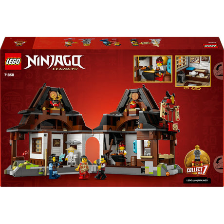 Lego ninjago - 15-jarig jubileum: smederij de vier wapens constructiespeelgoed (71858)