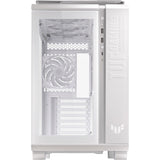 Asus tuf gaming gt502 plus midi tower behuizing (wit | 2x usb-a | 1x usb-c | tempered glass)
