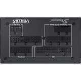 Seasonic vertex px-850 modulaire 850 watt voeding (zwart, 1x 12v-2x6, 3x pcie)