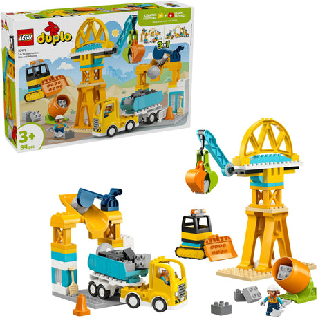 Lego duplo town 10476 - bouwplaats - meisjes en jongens - multicolor