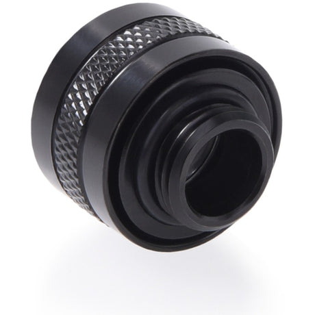 Alphacool eiszapfen pro 13 mm hardtube fitting g1 4 - deep black verbinding (zwart (mat))