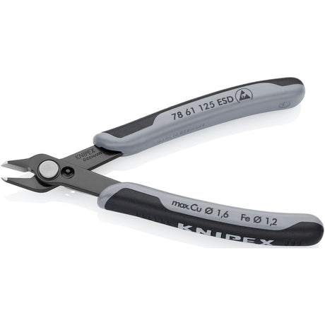 Knipex 78 61 125 esd zijsnijtang 64 hrc 125mm esd