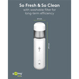 Goobay cordless mini vacuum cleaner advanced handstofzuiger (wit)