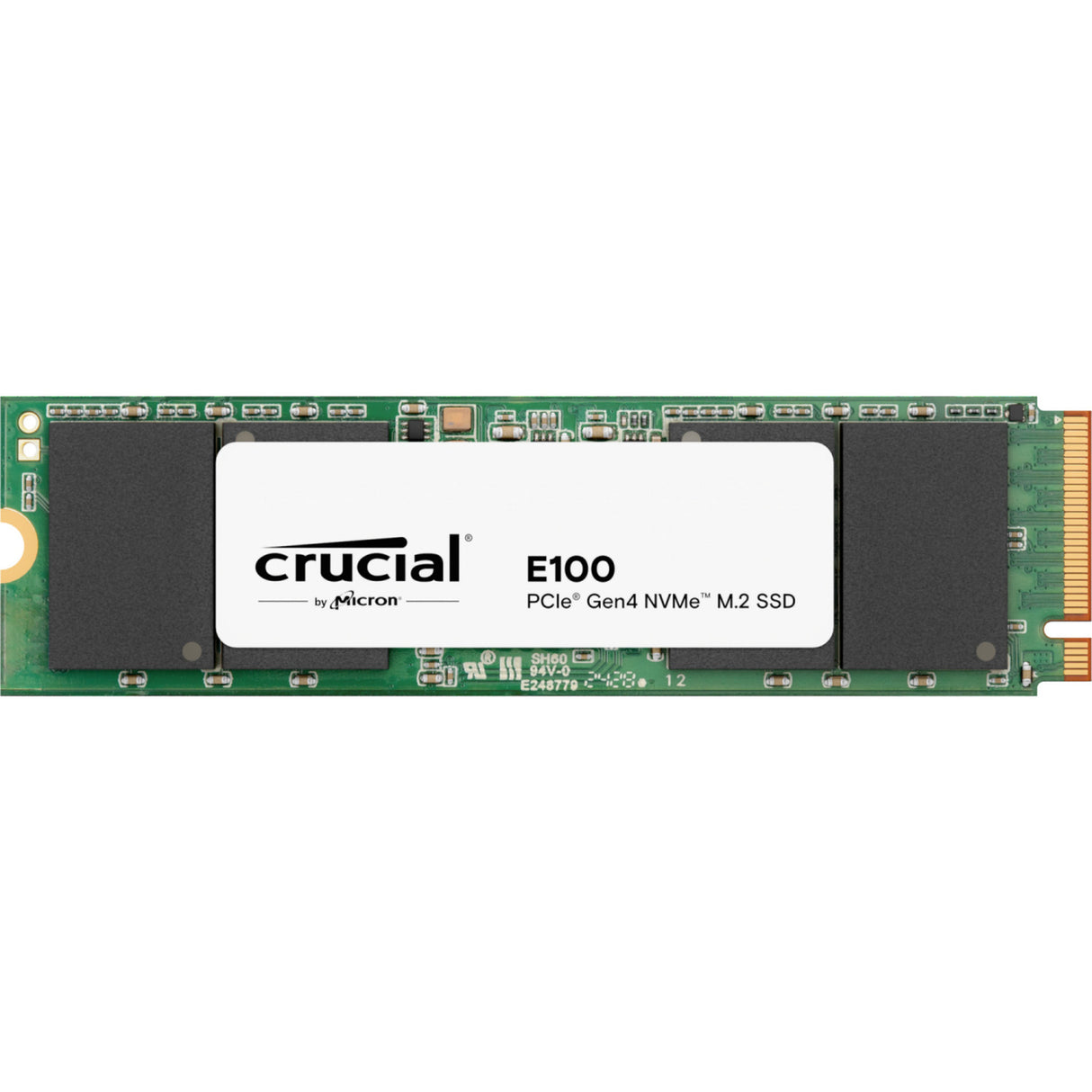 Crucial e100 480 gb ssd (ct480e100ssd8, pcie 4.0 x4, nvme, m.2 2280)