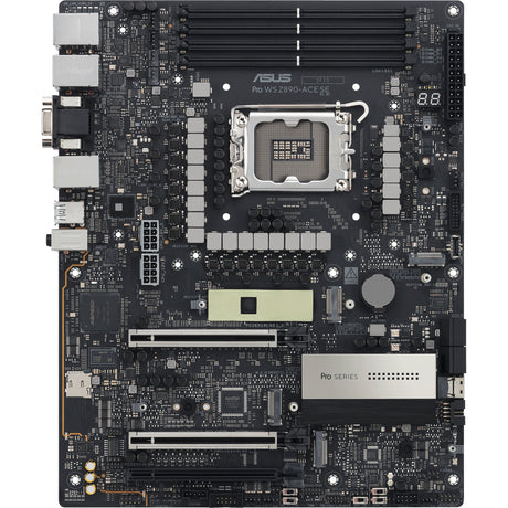 Asus pro ws z890-ace se socket 1851 moederbord (raid, 2.5gb-lan, 10gb-lan, sound, atx)