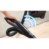 Bosch serie 6 stofzuiger zonder zak bgs41pow1 (zwart rood)