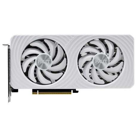 Palit geforce rtx 5060 ti oc white 16gb grafische kaart (wit, dlss 4, 3x displayport, 1x hdmi 2.1)