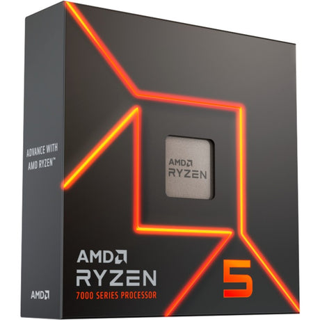 Amd ryzen 5 7600x, 4,7 ghz (5,3 ghz turbo boost) socket am5 processor (unlocked, boxed)