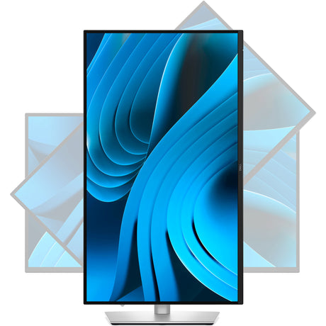 Dell pro plus p2725de 27 monitor (zwart zilver, 1x displayport, 1x hdmi, 2x usb-c, 3x usb-a, 1x rj-45)