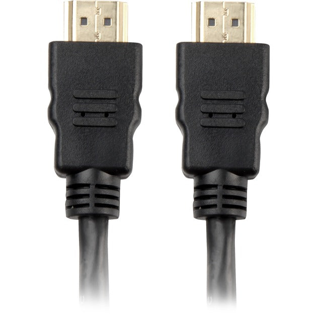 Sharkoon high speed hdmi kabel met ethernet (zwart, 2 meter, 4k, verguld)