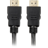 Sharkoon high speed hdmi kabel met ethernet (zwart, 2 meter, 4k, verguld)