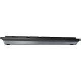 Cherry dw 9500 slim draadloze desktopset (zwart, eu lay-out (qwerty), scissor switches, 100%, 3.000 dpi, 2.4 ghz bluetooth 4.2)