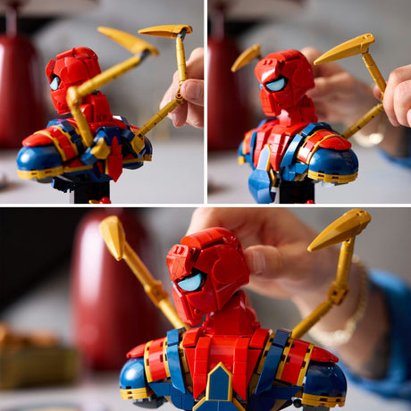 Lego marvel iron spider-man buste - 76326