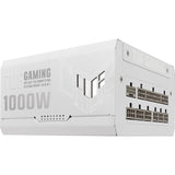 Asus tuf gaming gold white edition modulaire 1000 watt voeding (wit, 1x 12v-2x6, 4x pcie)