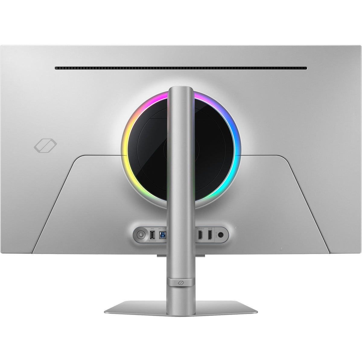 Samsung odyssey oled g8 g81sf 32 4k ultra hd gaming monitor (zilver, 1x displayport, 2x hdmi, 2x usb-a, 240 hz)