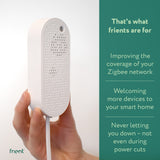 Frient zigbee range extender eu mesh access point (wit, zigbee 3.0)