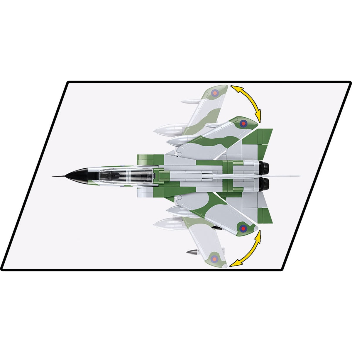 Cobi armed forces - panavia tornado gr.1 constructiespeelgoed (schaal 1:48)