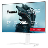Iiyama g-master red eagle gb2771qsu-w1 27 gaming monitor (wit, 2x hdmi, displayport, 2x usb-a, 2x usb-c, 200 hz)
