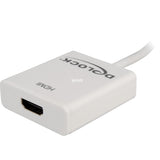 Delock mini displayport > hdmi adapter (wit, 0,2 meter, 4k)