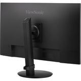 Viewsonic vg2708a 27 monitor (zwart, 1x hdmi, 1x displayport, usb-c, usb-a, sound, 100 hz)