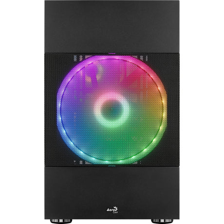 Aerocool atomic v2 mini tower behuizing (zwart | 2x usb-a | window)