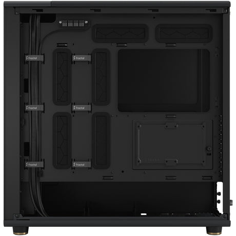 Fractal design north xl midi tower behuizing (zwart houtkleur | 2x usb-a | 1x usb-c)