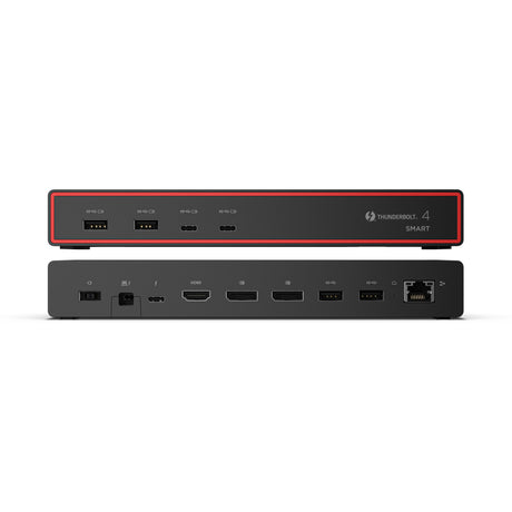 Lenovo thinkpad thunderbolt 4 smart dock gen2 7500 dockingstation (zwart)