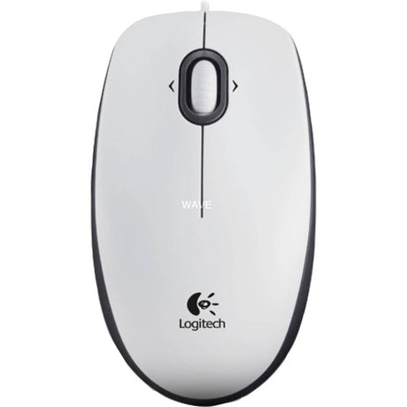 Logitech b100 optical usb mouse for business (wit, 800 dpi)