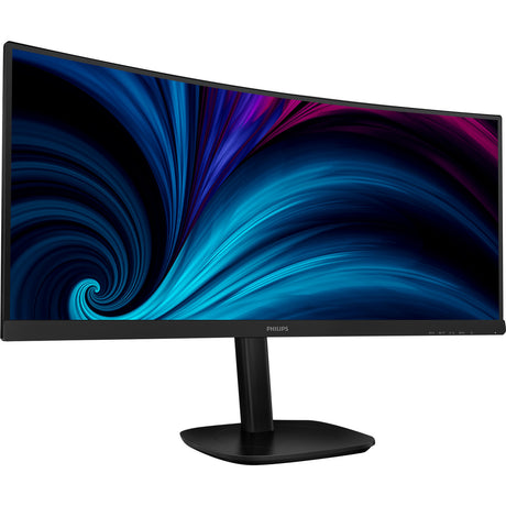 Philips 34b2u3600c 34 curved ultrawide monitor (zwart, 1x displayport, 1x hdmi, 1x usb-c, 4x usb-a, 1x rj-45, 120 hz)