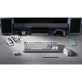 Keychron q3 he 8k magnetic switch keyboard (wit, us lay-out (qwerty), ultra-fast lime, 80% (tkl), rgb, hot swap, 8k)
