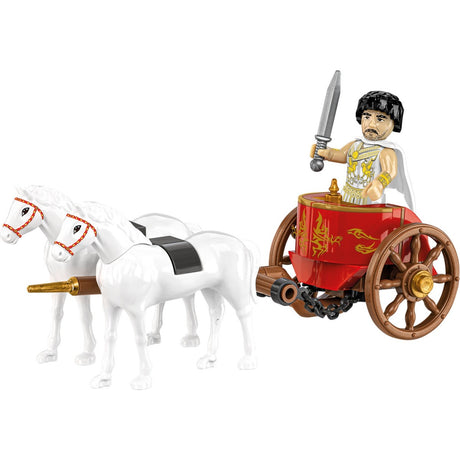 Cobi imperium romanum - romeinse strijdwagen constructiespeelgoed