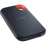 Sandisk extreme portable v2, 1 tb externe ssd (zwart oranje, sdssde61-1t00-g25, usb-c)