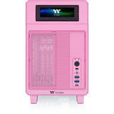 Thermaltake tr100 bubble pink mini tower behuizing (pink | 2x usb-a | 1x usb-c)