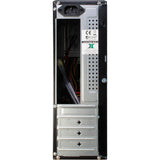 Inter-tech it-607 mini tower behuizing (zwart | 2x usb-a)