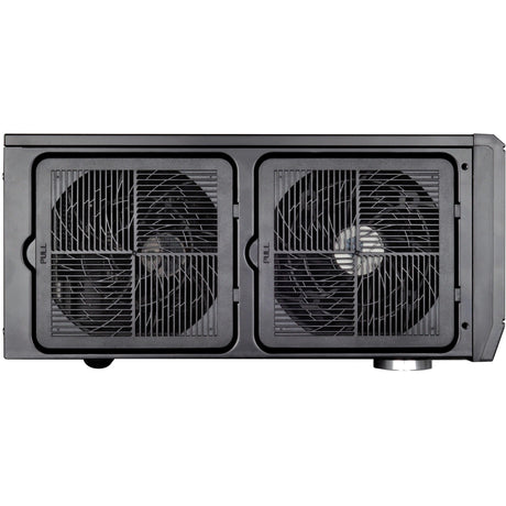 Silverstone sst-gd10b htpc behuizing (zwart | 2x usb-a)