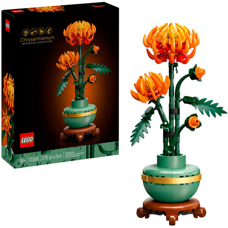 Lego icons chrysant - botanical collection - 10368