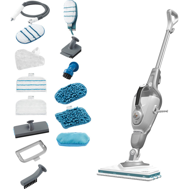 Black+decker stoommop 2w1 1600w +17acc bhsm1615dsg