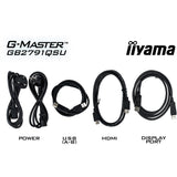 Iiyama g-master gold phoenix gb2791qsu-b1 27 gaming monitor (zwart (mat), 320 hz, hdmi, displayport, usb, audio)