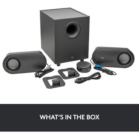 Logitech z407 bluetooth pc-luidspreker (zwart, bluetooth)