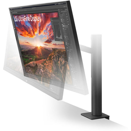Lg ergo ips monitor met usb type-c 31.5 4k ultra hd (zwart, 1x displayport, 2x hdmi, 1x usb-c, 2x usb-a)