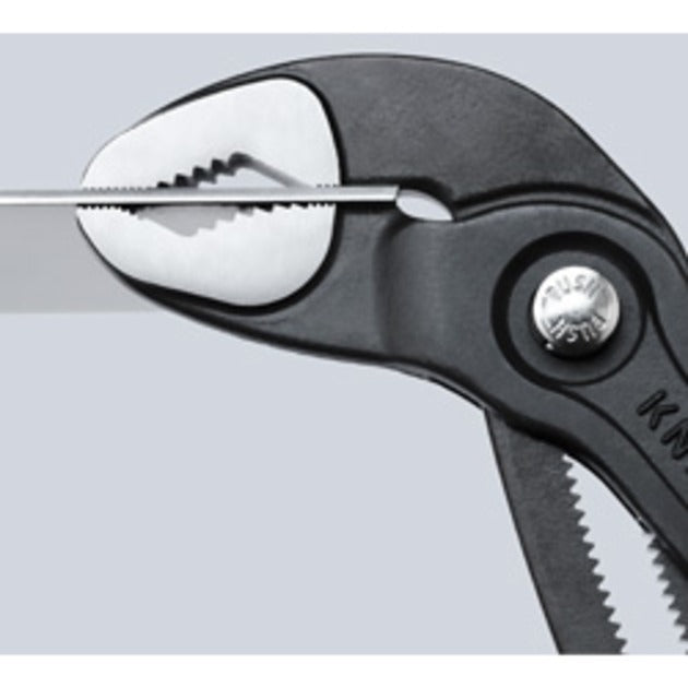 Knipex 87 02 250 waterpomptang cobra gepolijst 250mm