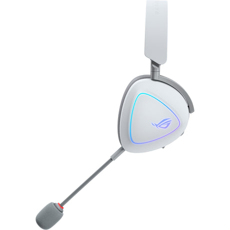 Asus rog delta ii moonlight white edition over-ear gaming headset (wit, rgb, 3.5 mm, 2.4 ghz, bluetooth)