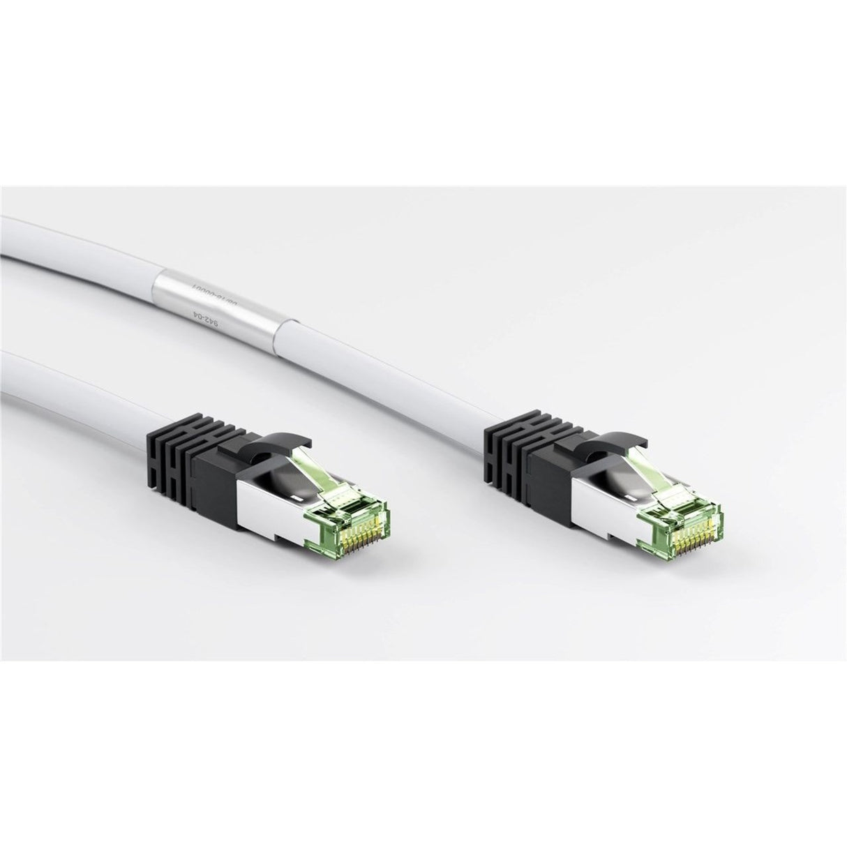 Goobay netwerkabel cat.8.1 s ftp (wit, 0,5 meter)
