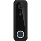 Trust draadloze video deurbel - doorcam-3000 - accu oplaadbaar met usb-c - 2k 3mp - geen abonnementskosten - inclusief chime - deurbel met camera - zwart