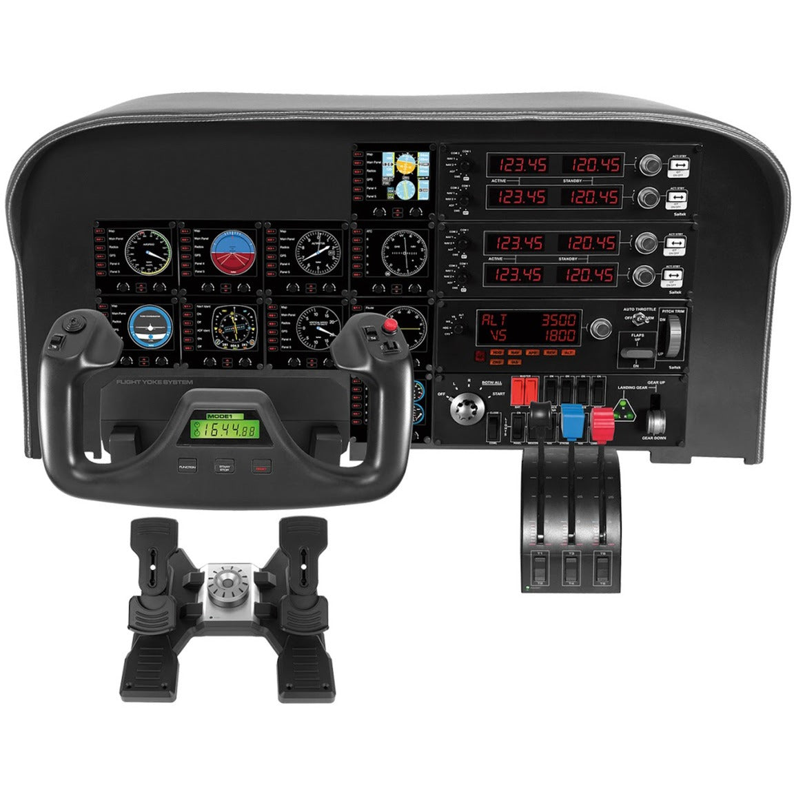 Logitech g saitek pro flight yoke gaming yoke (pc, mac)