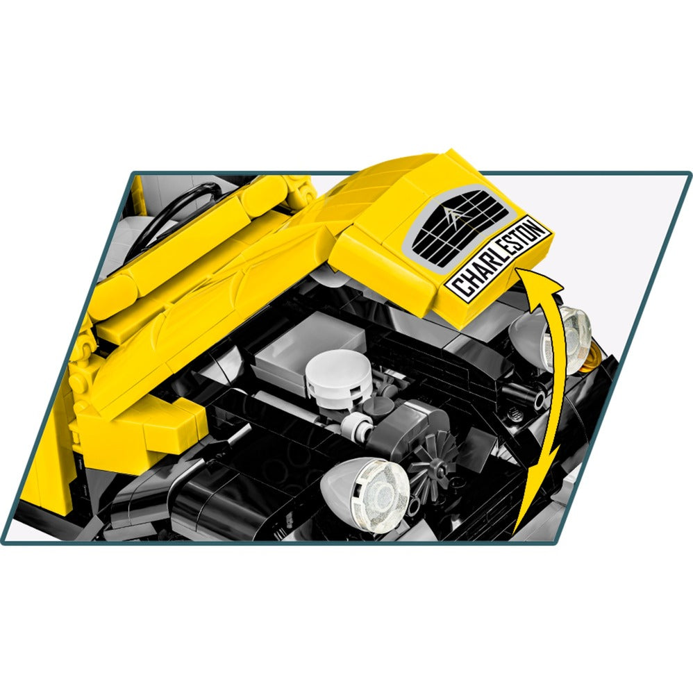 Cobi citroen 2cv charleston constructiespeelgoed (schaal 1:12)