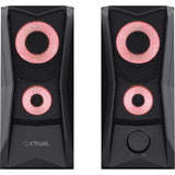 Trust gxt 606 javv rgb verlichte 2.0 speakerset pc-luidspreker (zwart)
