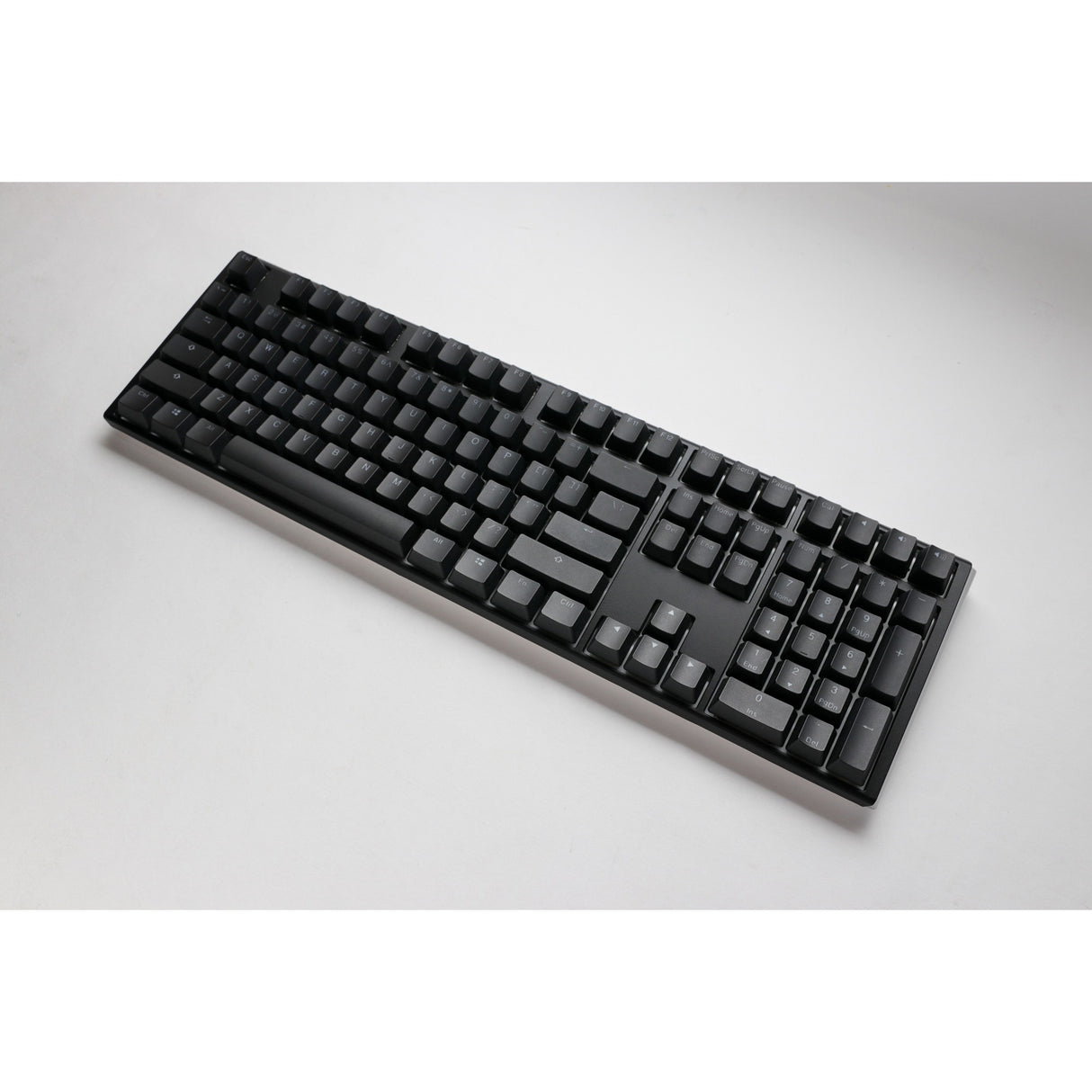 Ducky one 3 classic, toetsenbord (zwart wit, us lay-out, cherry mx blue, rgb led, double-shot pbt, hot-swappable, quack mechanics)
